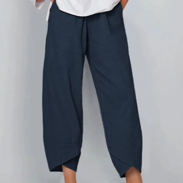 Sommerhose mit weitem Bein