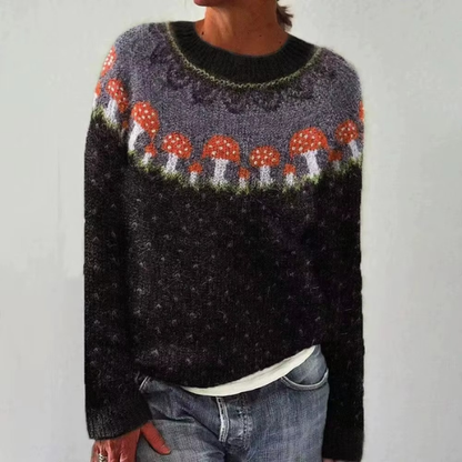 Gemütlicher Retro-Pullover