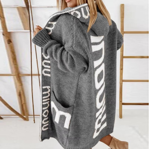 Bequeme Strickjacke für Damen