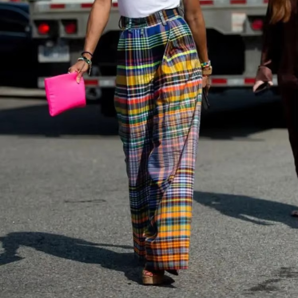 Bequeme Karierte Hose