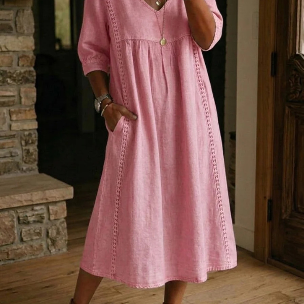 Baumwoll Sommerkleid