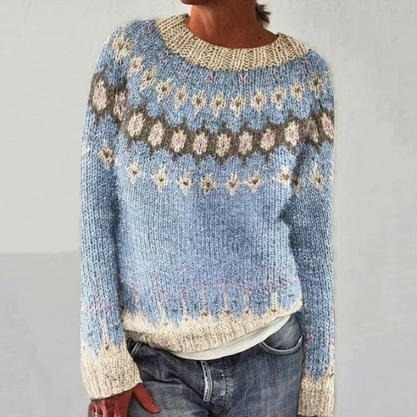 Gemütlicher Retro-Pullover