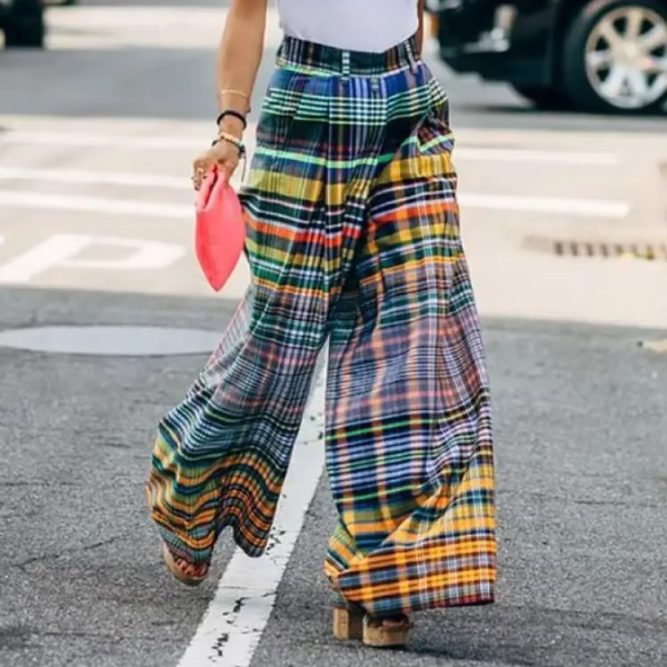 Bequeme Karierte Hose