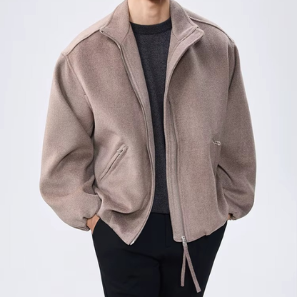 Doppel Reißverschluss Businessjacke