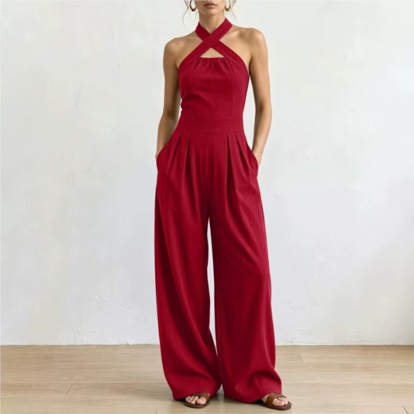 Leinen Jumpsuit