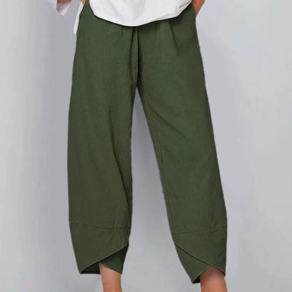 Sommerhose mit weitem Bein