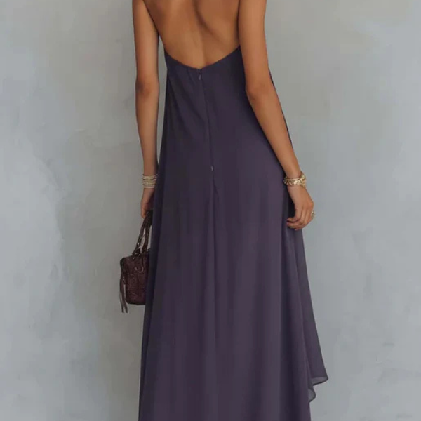 Maxikleid mit Rüschen