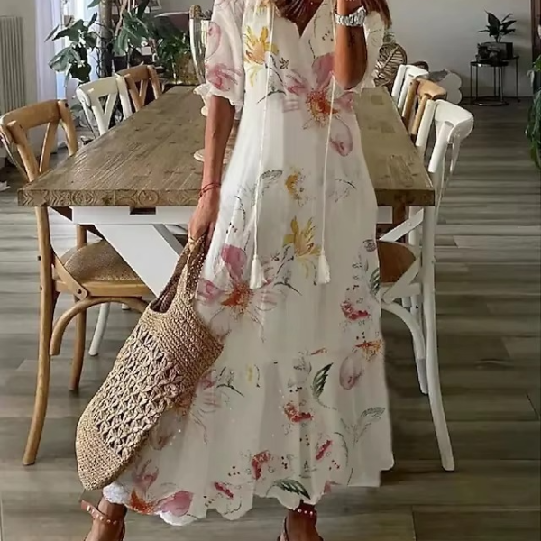 Vintage Bohemian Kleid