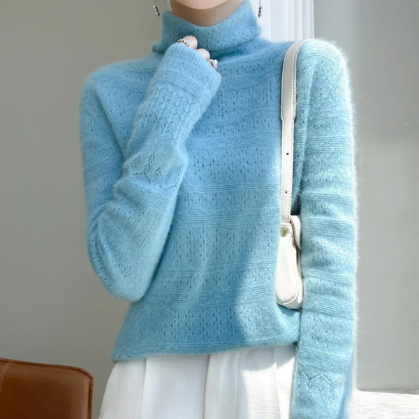 Weicher Premium-Rollkragenpullover
