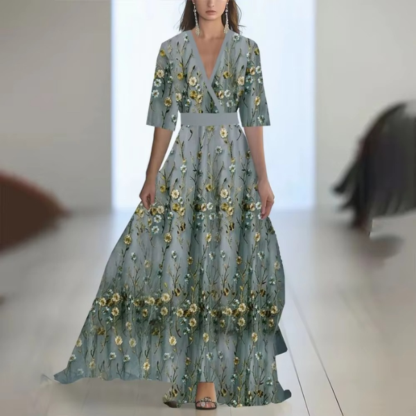 Floral Maxikleid