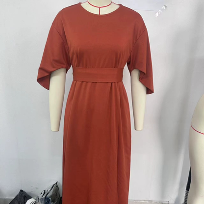 Fledermausärmel Kleid