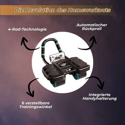 FRAMI TitanQuad Roller - Das Bauchtrainingsgerät