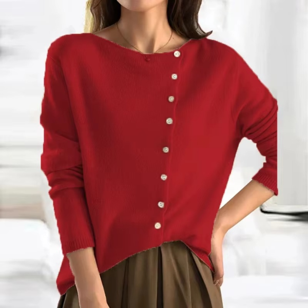 Elegante, weiche Strickjacke