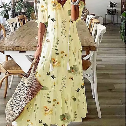 Vintage Bohemian Kleid