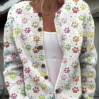 Farbenfroher, bequemer Pullover