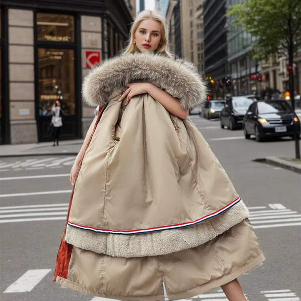 Herbstjacke mit Kapuze