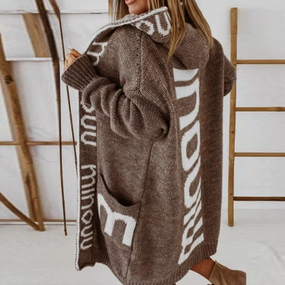 Bequeme Strickjacke für Damen
