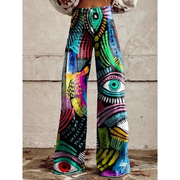 Jeanshose im Retro Stil