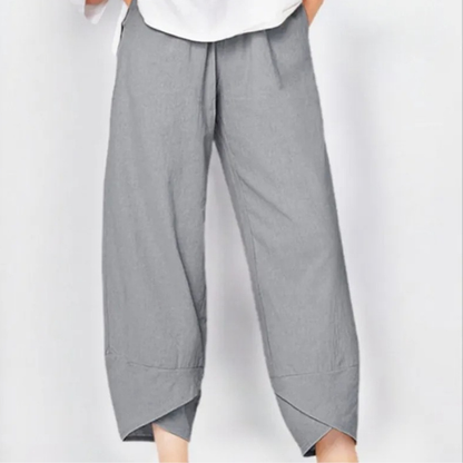 Sommerhose mit weitem Bein