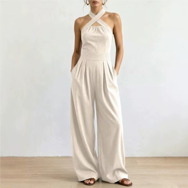 Leinen Jumpsuit