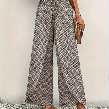 Elegante Hose mit weitem Bein