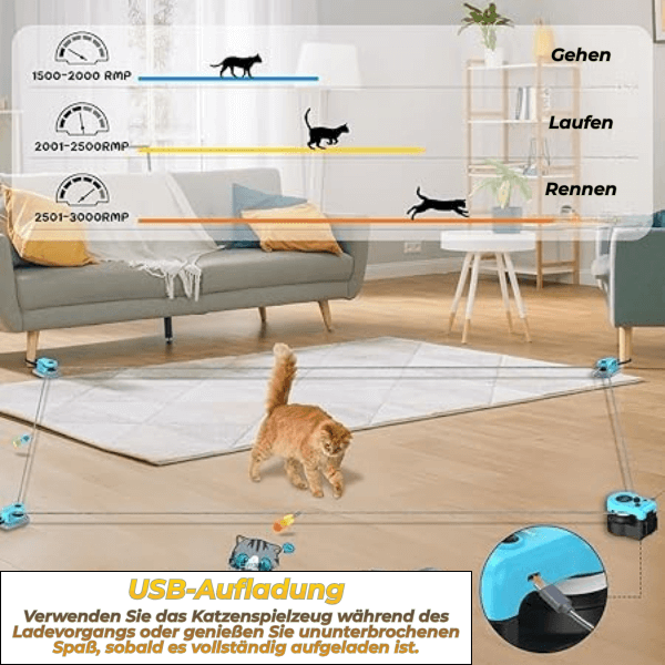 FRAMI SwiftString – Das Jagdsimulations-Katzenspielzeug