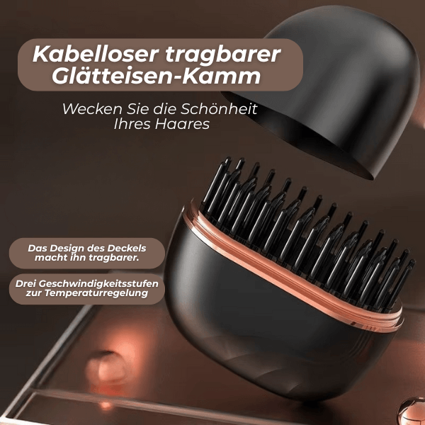 FRAMI Lixy - Das Minni-Glätteisen/Kamm