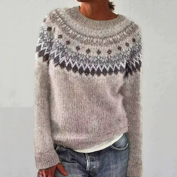 Gemütlicher Retro-Pullover