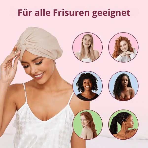 FRAMI Elysia - Die Seiden Turban Schlafkappe