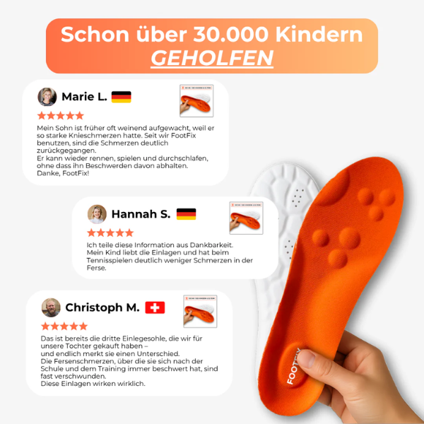 FRAMI FootFix - Massage Schuhsohlen für Kinder