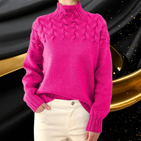 Eleganter Rollkragenpullover