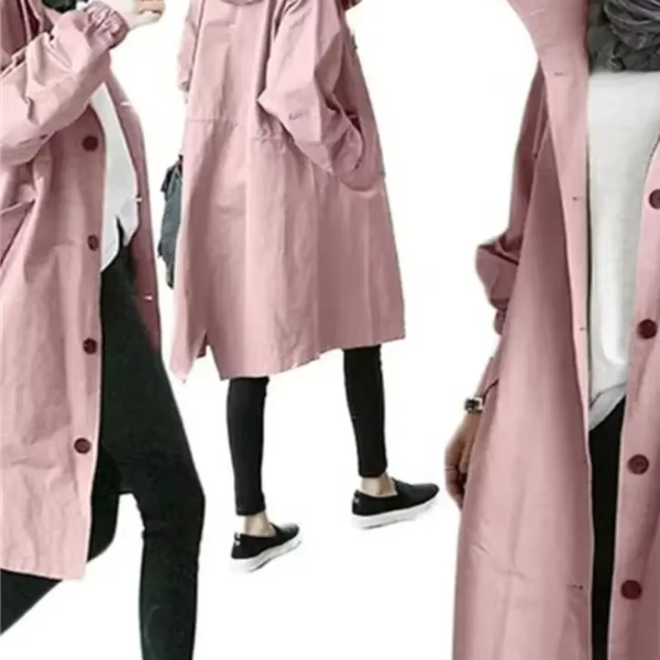 Stilvoller, wasserdichter Trenchcoat
