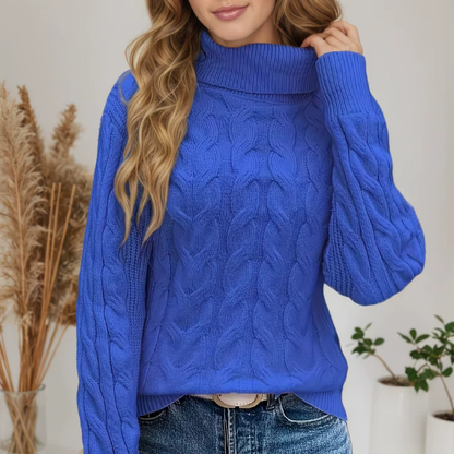 Bequemer Rollkragenpullover