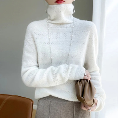 Weicher Premium-Rollkragenpullover