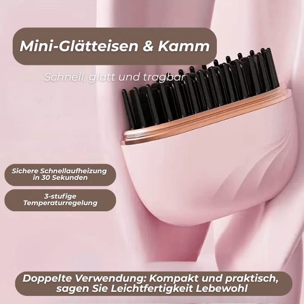 FRAMI Lixy - Das Minni-Glätteisen/Kamm