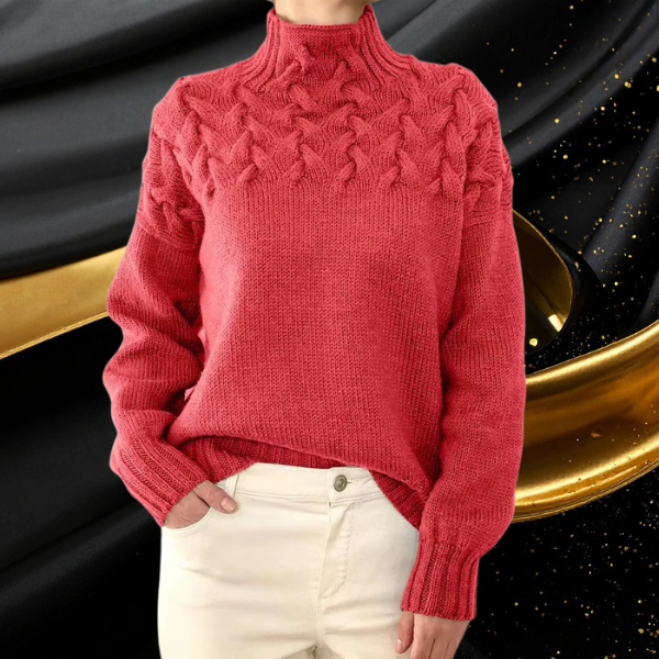 Eleganter Rollkragenpullover