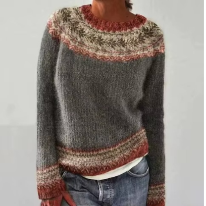 Gemütlicher Retro-Pullover
