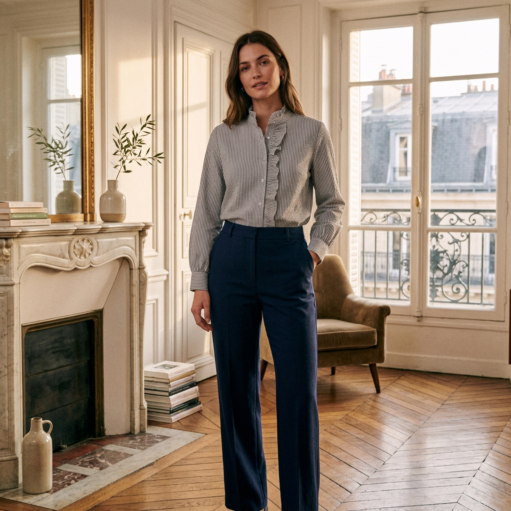 Elegante Polobluse
