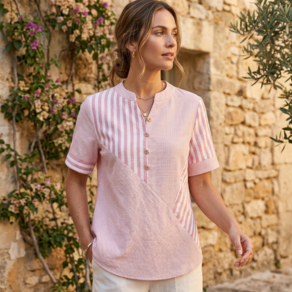 Bequeme, bauchbedeckende Bluse