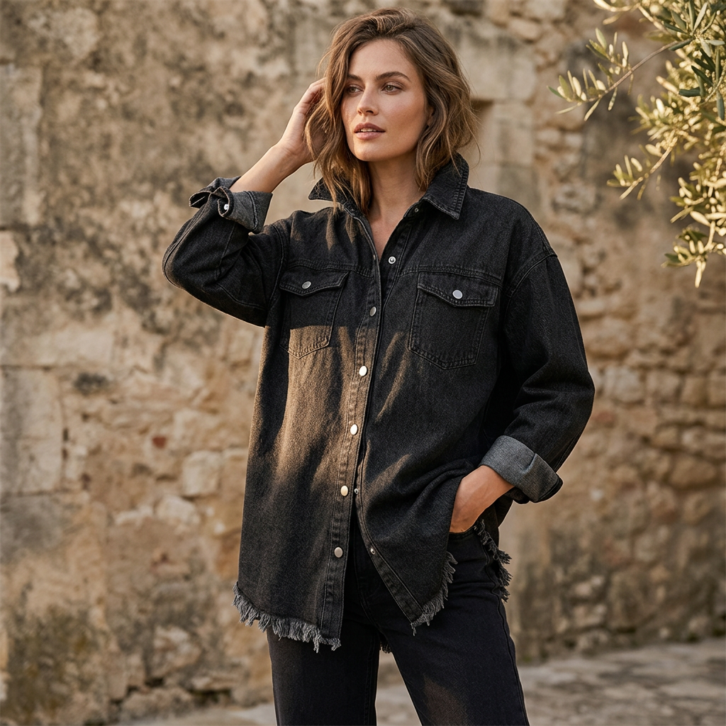 Klassische Jeansjacke