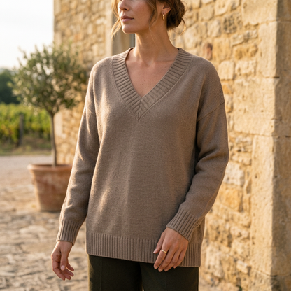 Stilvoller, weicher Pullover