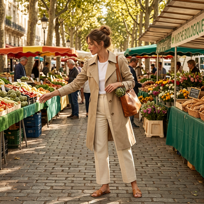 Trenchcoat für den Frühling