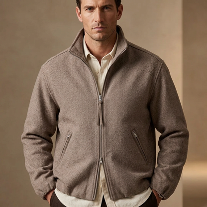 Doppel Reißverschluss Businessjacke