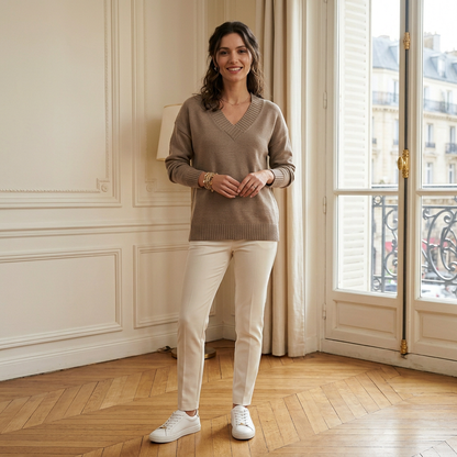 Stilvoller, weicher Pullover