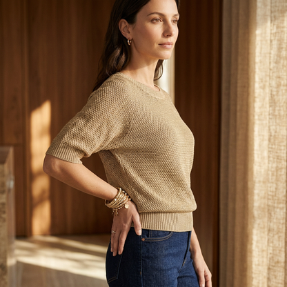 Weicher, bequemer Pullover