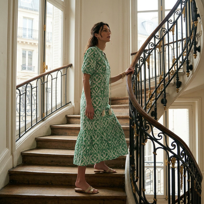 Vintage Bohemian Kleid