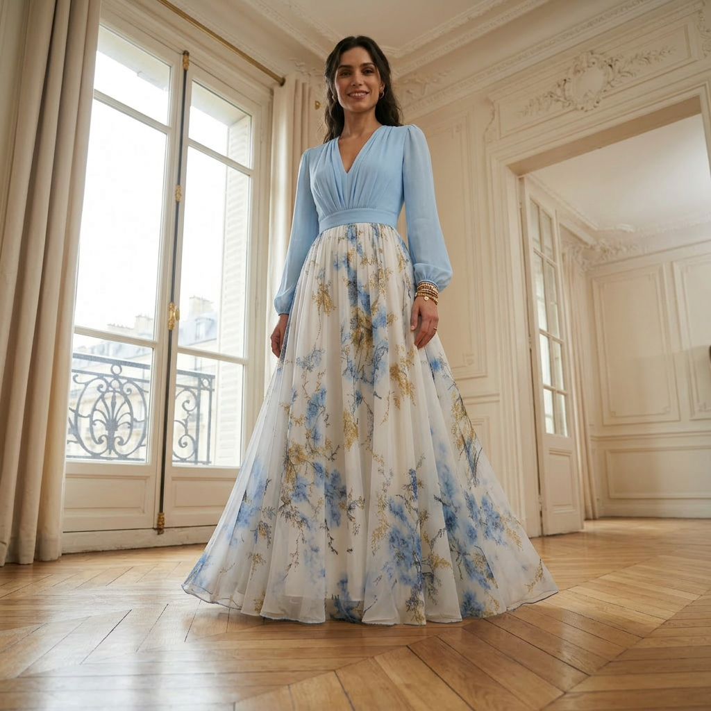Floral Maxikleid