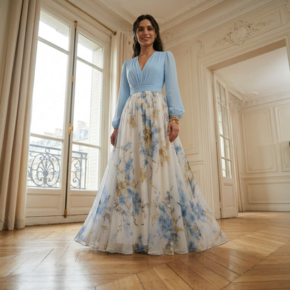 Floral Maxikleid