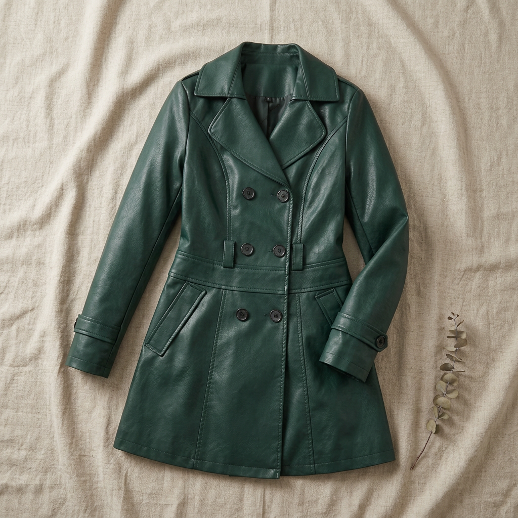 Elegante Lederjacke