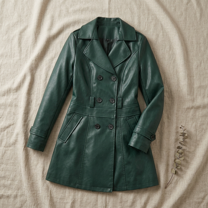 Elegante Lederjacke